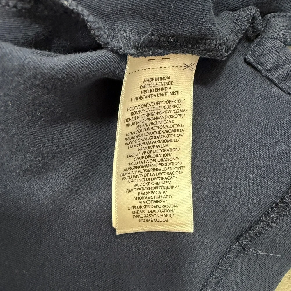 Polo Ralph Lauren Shirt Men's 2XLT Navy Blue Short Sleeve Classic Fit Pony Logo